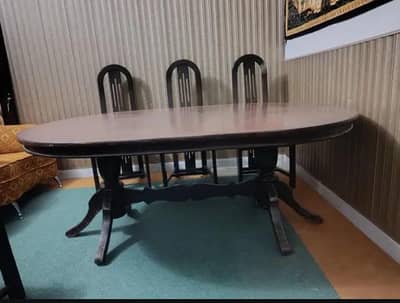Dining table only six seater for sale