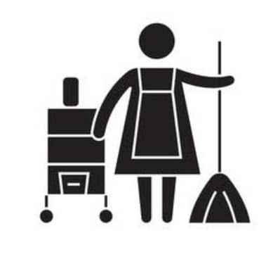 Full Time  Husband or Wife ki Zarurat for House Work  (Bekheir Bachon)