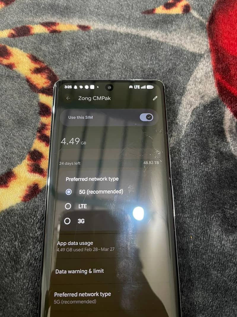 Google pixel 7 Pro 6