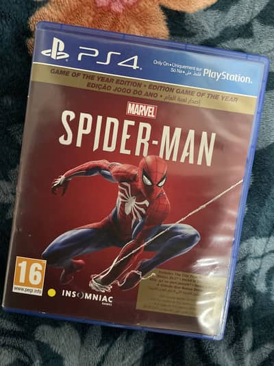 Spider Man(2018)GOTY Edition For Sale