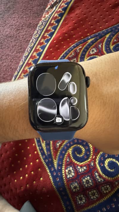 Apple Watch Series 7 45mm blue 32 gb 9/10
