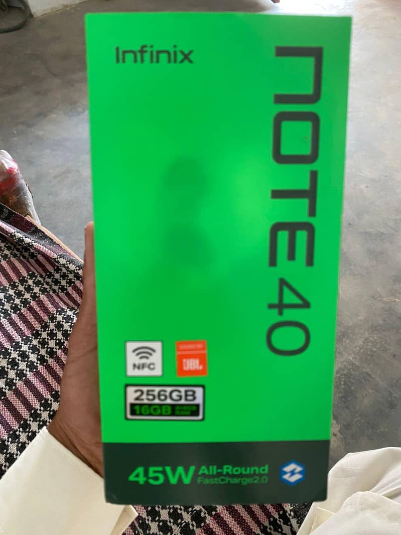 infinx note 40 1