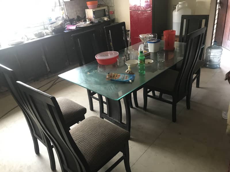 Dining table 6 sitter 0