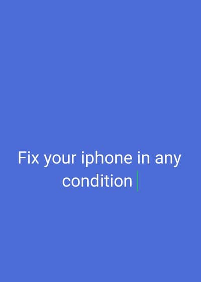 fix your iPhone 6 to 17 promax