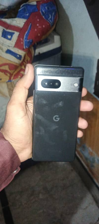 Google pixel 7 black color like new uper ka sirf glas tuta he touch ni
