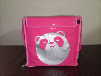 Foodpanda bag with shirt