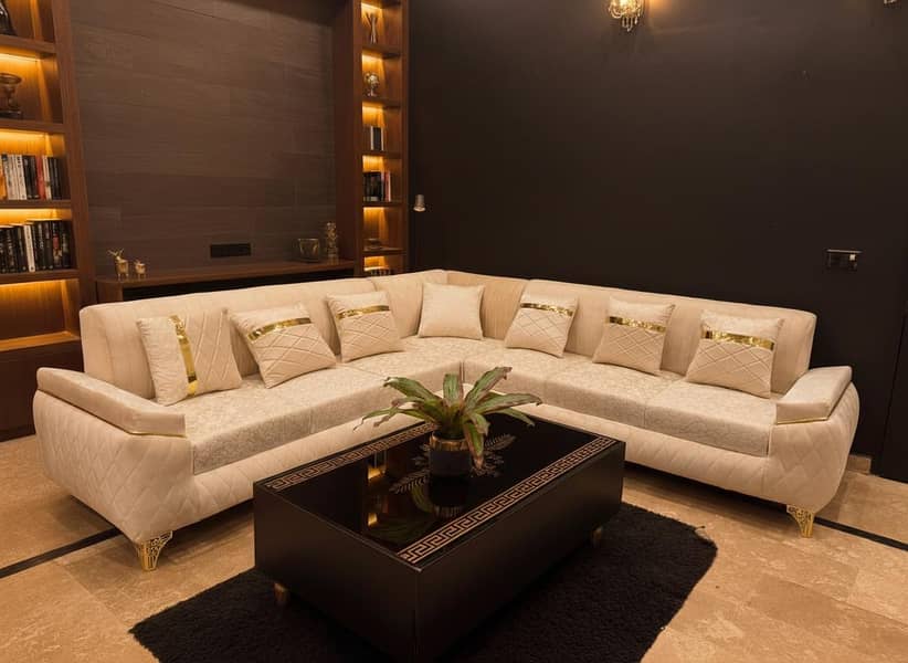 DINING TABLE SET \ SOLID WOOD SITTING SET\SOFAS SET\Living Room SET \ 10