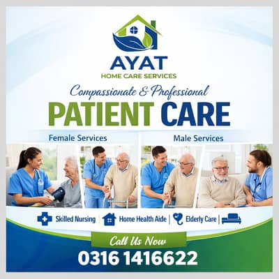 Home Patient Care & Nursing Services – 24/7 Support
