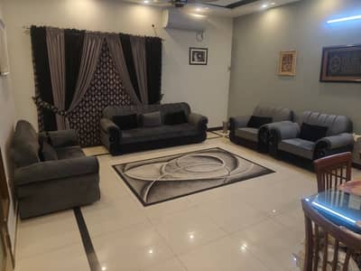 7 Seater Sofa Set - Black & Grey - Lightly Used - Condition 10/10