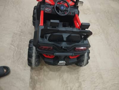 almost new electric jeep kids car