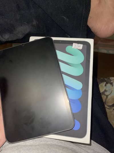 Ipad mini 7 256GB with box original charger