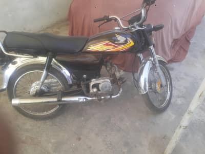 Honda cd 70 2018 model motorcycle good condition bike