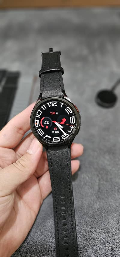 Samsung Galaxy Watch 6 Classic 47mm LTE Black – Mint Condition