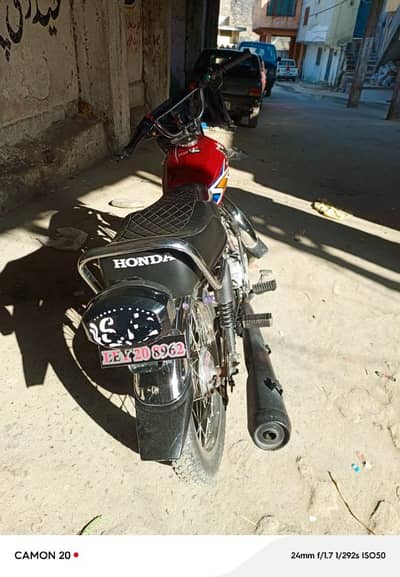 Honda CG 125 Neat And Clean Engine Without Open