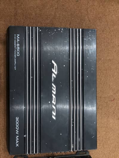 Almani MA6500- 3000W 4Channels