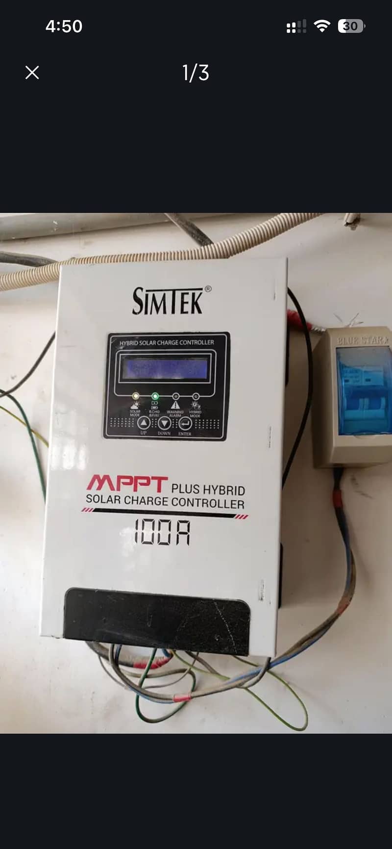 SIMTEK 100A MPPT 1