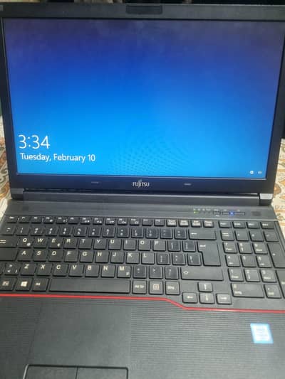 Fujitsu laptop i5 6th generation 8gb RAM 256gb SSD with Charger