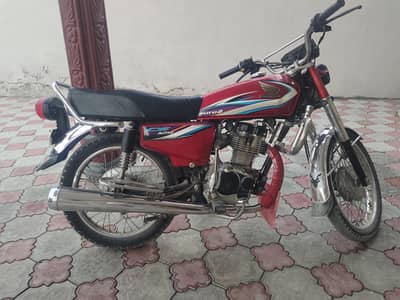 ATLAS HONDA CG 125 used || lush condition