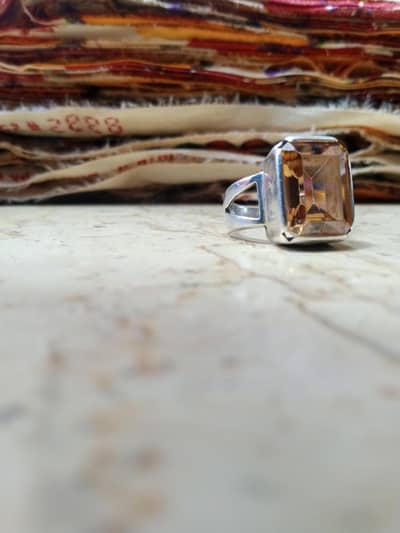 citrine ring (sunela)