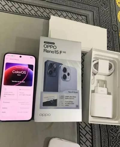 OPPO Reno 15 F just box open