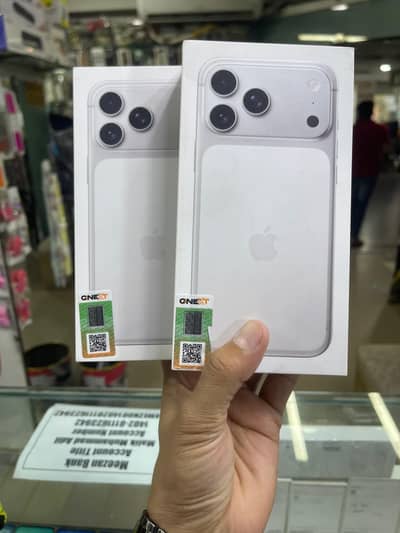 17 pro max 256gb pta approved box pack