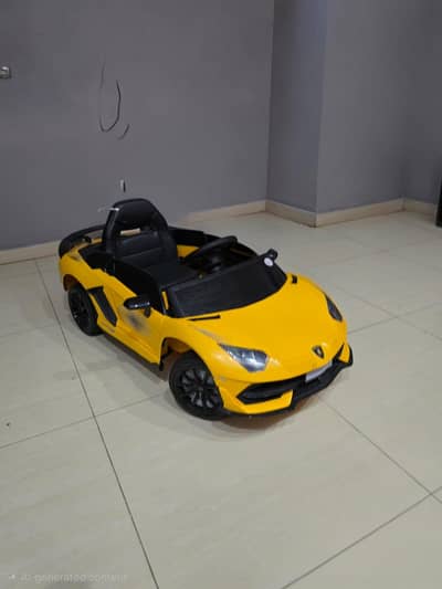 kids electric car/Lamborghini copy yellow