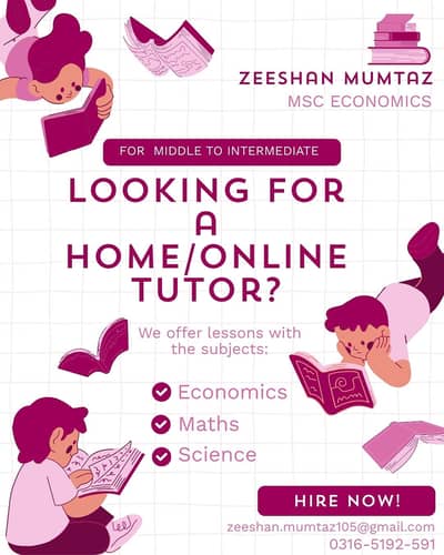 Home and Online Tutor