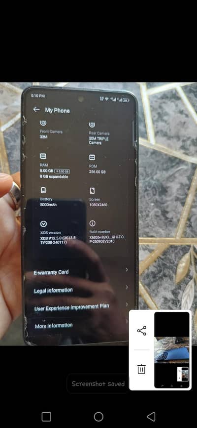 Infinix hot 40 for urgent sale, 0334/0700881