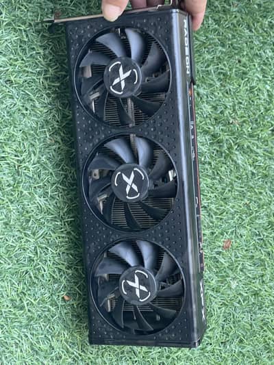 Slighltly used 6600xt three fans graphic card