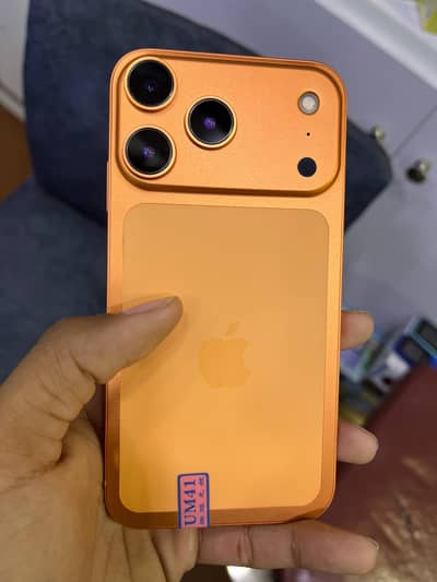 Iphone XR Converted 17 Pro Orange 