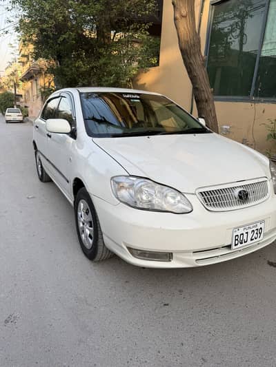 Toyota carolla Xli converter Gli 2008 model lahore register for sale