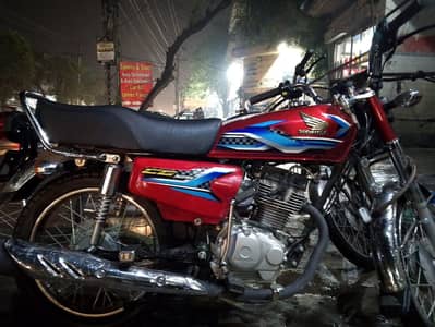 honda 125 very good condition