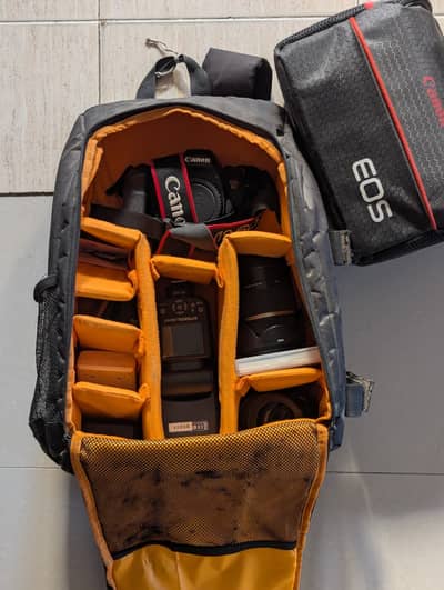 Canon 6d/Tamron 28-75mm/Yongnu 50mm/Apkina Flash/Full Bag