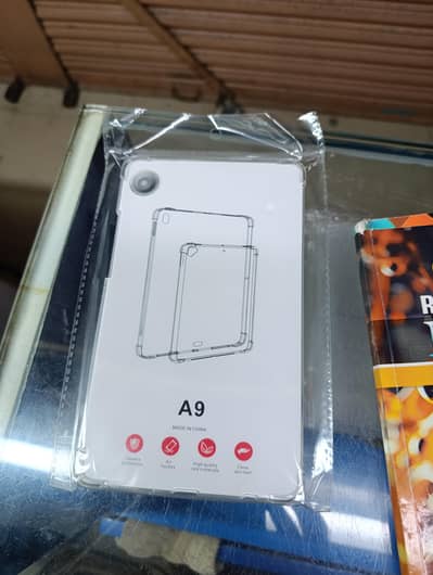 Samsung. tablet A9 back transparent soft jelly cover