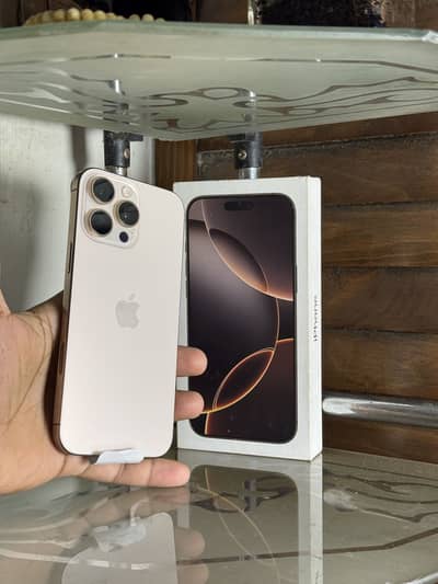 Iphone 16 pro max 256gb physical dual sims