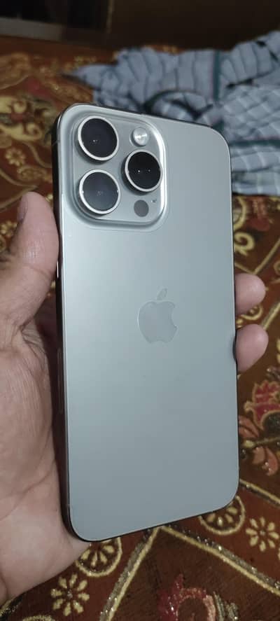 iphone 15 pro max JV  lush condition