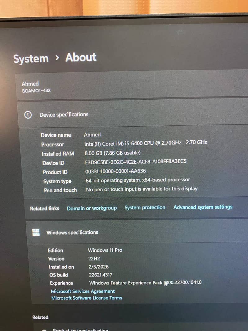 complete computer setup for sold 1