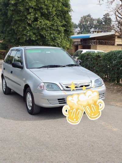 Suzuki cultuz model 2010 urgent sale hai 03025007338