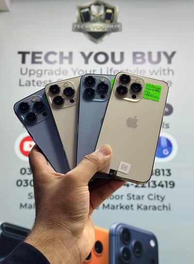 Iphone 13 Pro 1TB Pta Approved Water Pack