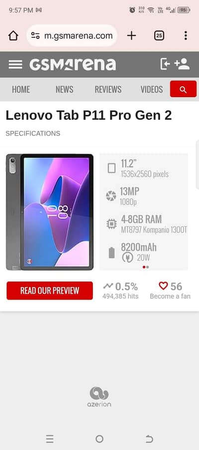Lenovo p11 pro gen 2