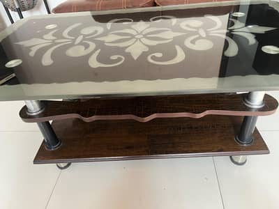 Centre Table with 2 side tables