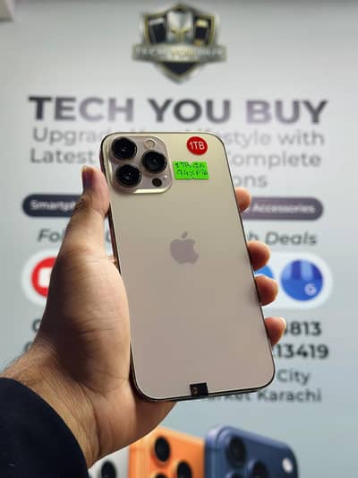 Iphone 13 Pro Max 1TB Pta Approved 94% Battery Health