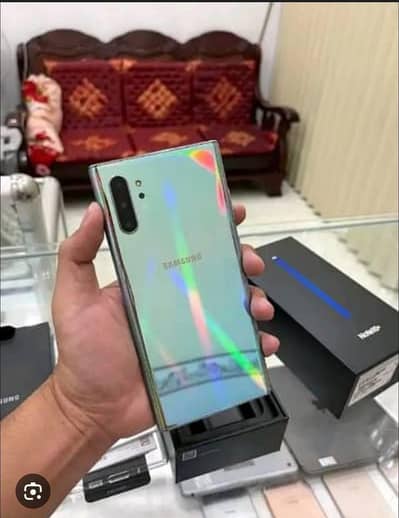 Samsung note 10 plus  12/256 official duel sim pta approved