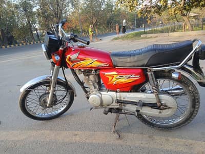 Honda CG 125 2021 Model – Total Genuine – Excellent Condition