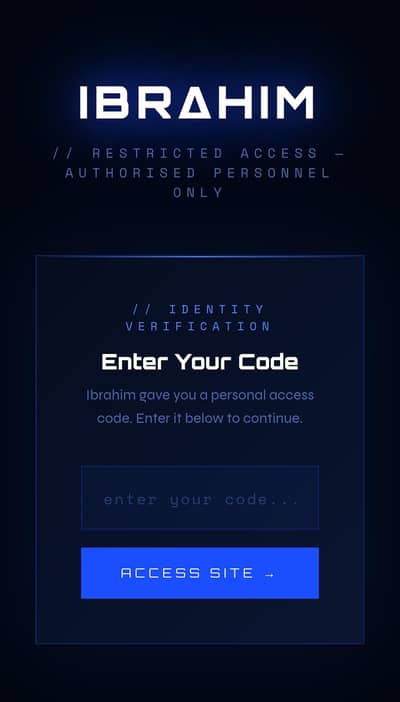 I will build you your own personal website