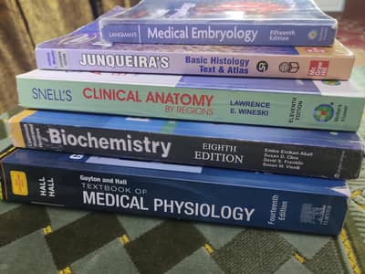 Mbbs 1st and 2nd year books