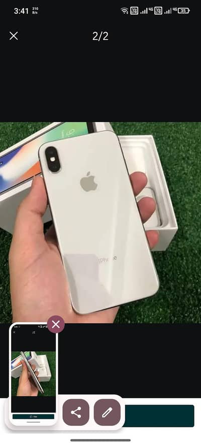 I phone x 256 GB My Whatsapp Number 0334*4278*291