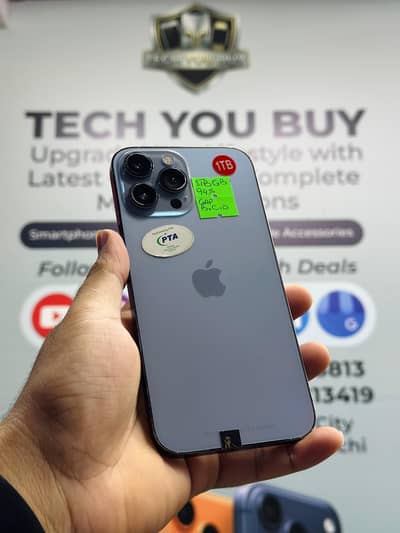 Iphone 13 Pro Max 512GB Pta Approved Water Pack