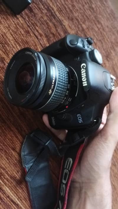 Canon 500D with 22-55mm