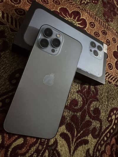 Iphone 13 pro max sierra Blue 256gb with box